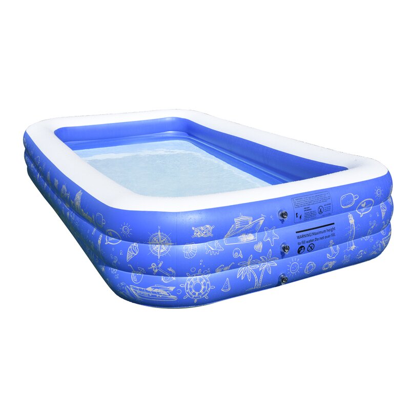 plastic inflatable pool