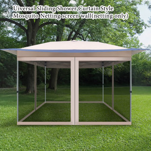 Magnetic Mesh Screen For Gazebo 