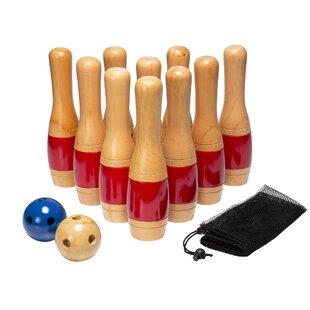 View Wooden Lawn Bocce Amp