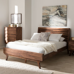 Go to store & view more images Tion Queen Platform Bed by Union Rustic