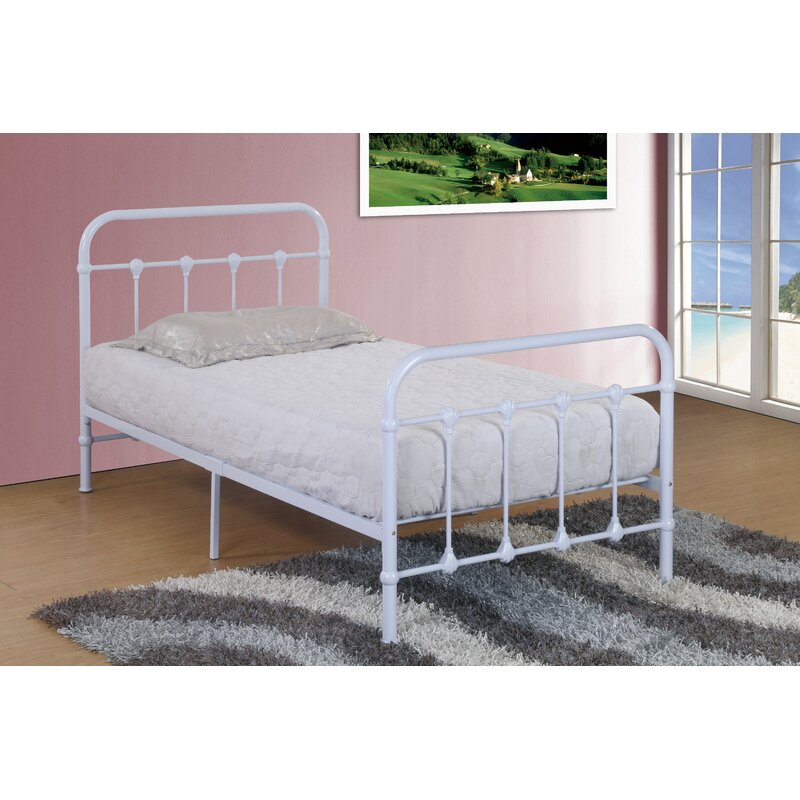 wayfair twin bed white