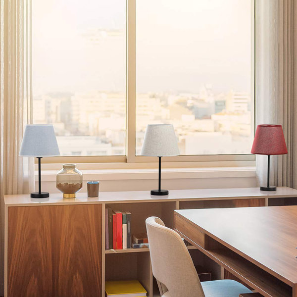 Latitude Run Table Lamps Set Of 3 - Small Bedside Lamps ...