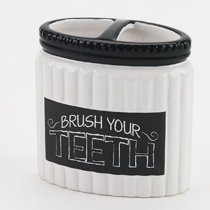 Chalk It up Toothbrush Holder