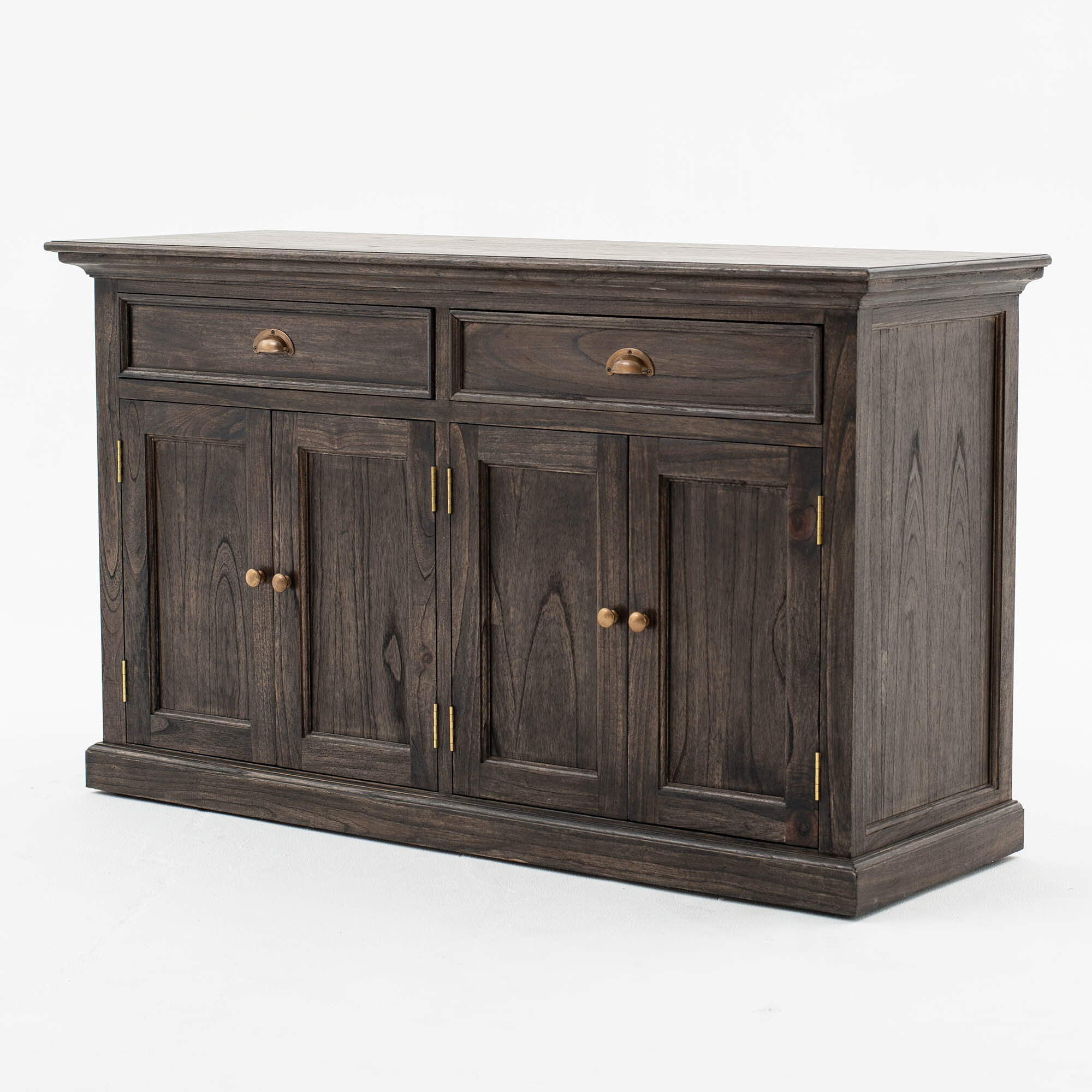 aesir 2 drawer credenza desk