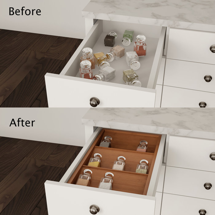 Highland Dunes Drawer Spice Rack Reviews Wayfair Ca