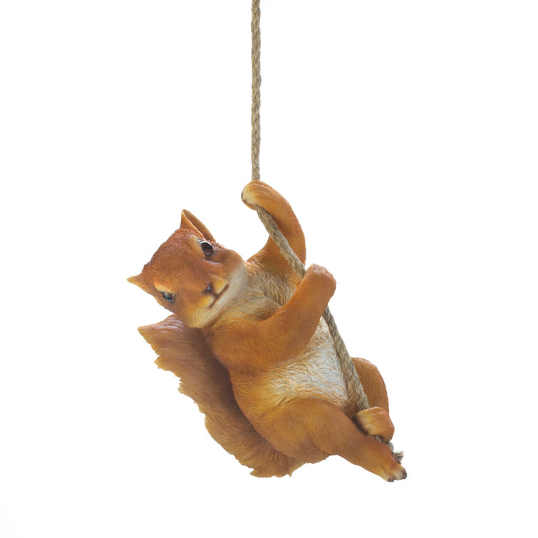 Millwood Pines Brampt Squirrels Hanging Figurine 