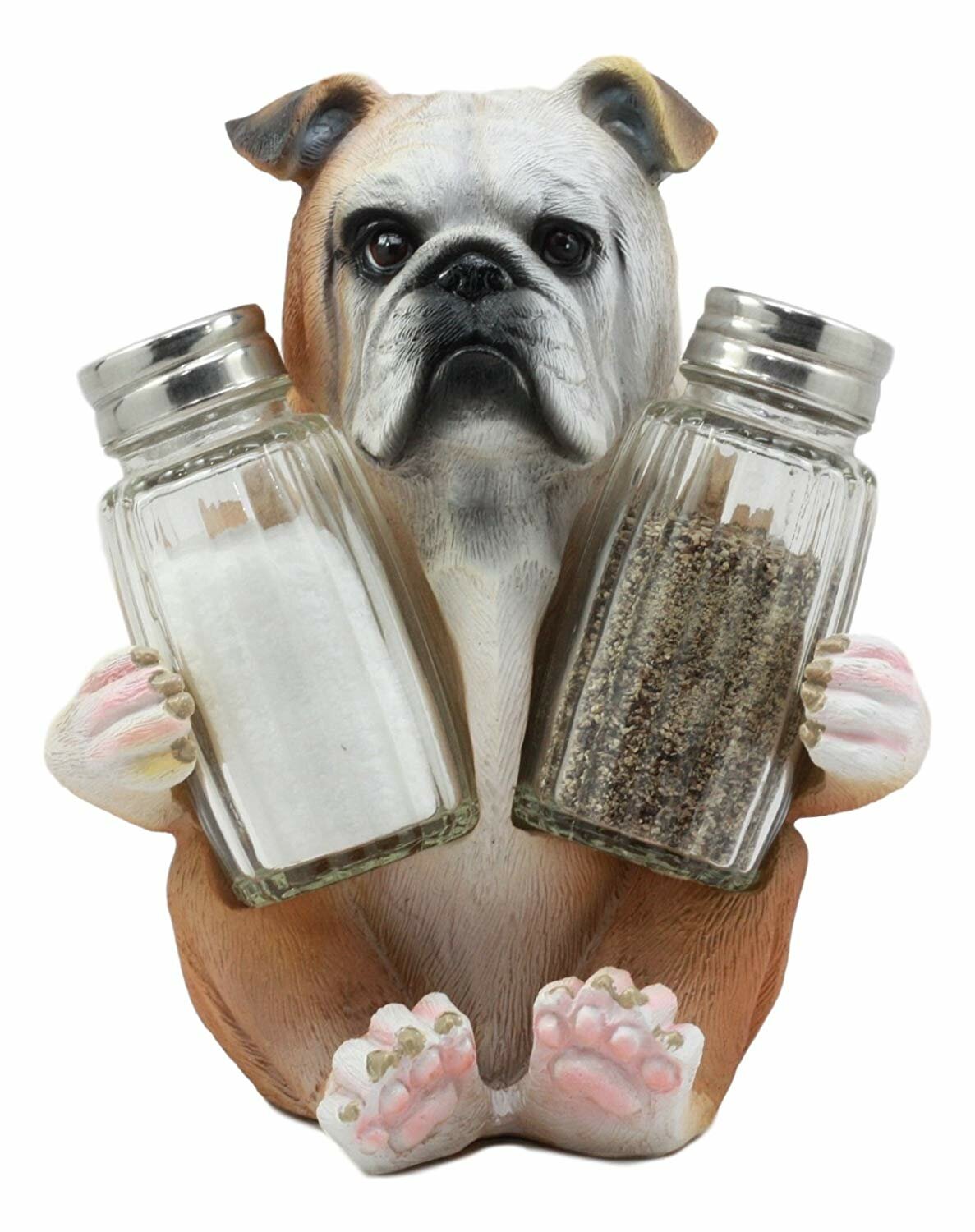 bulldog salt and pepper shakers