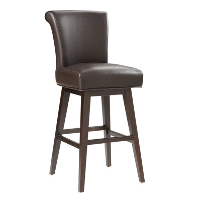 Ricka 30 Swivel Bar Stool Alcott Hill Upholstery Gray Ricka 30 Swivel Bar Stool Alcott Hill