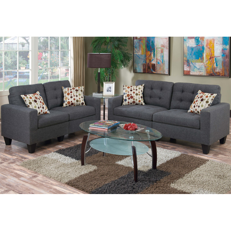 Andover Mills Callanan 2 Piece Living Room Set Reviews Wayfair Callanan 2 Piece Living Room Set