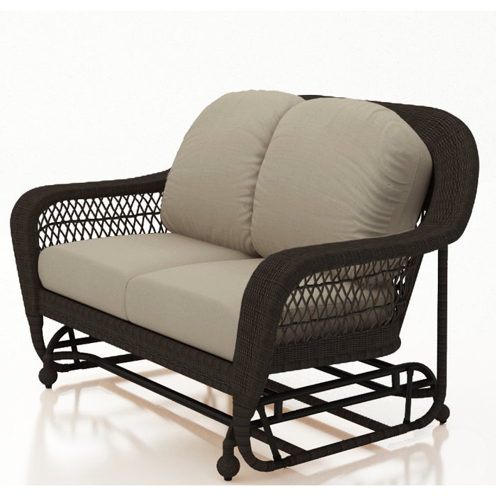 Forever Patio Catalina Glider Bench With Cushions Wayfair