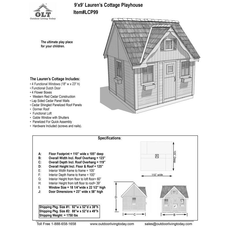 laurens cottage playhouse