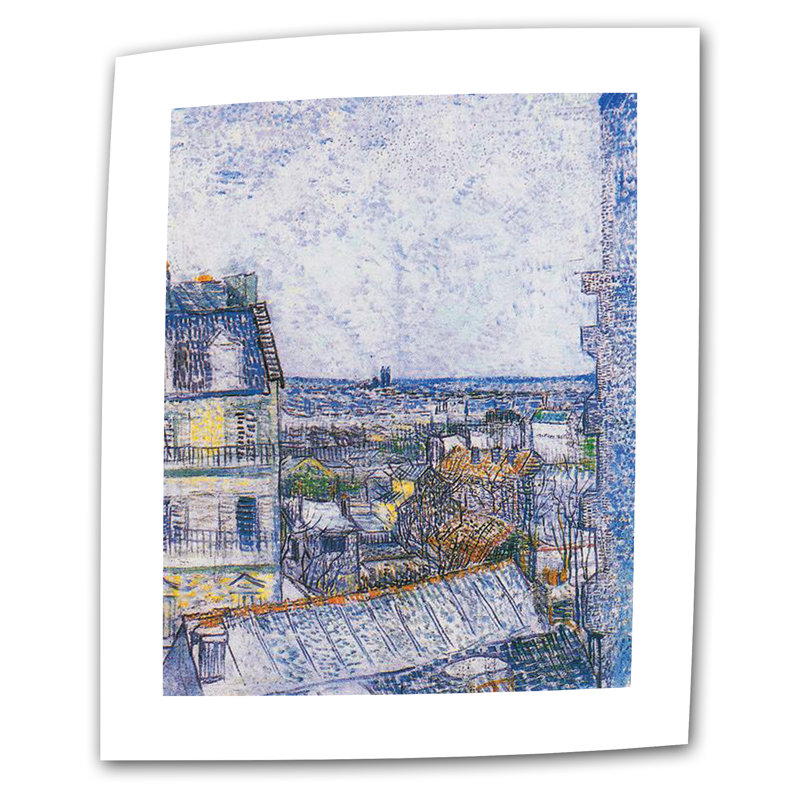Artwall Paris From Vincent S Room By Vincent Van Gogh Painting