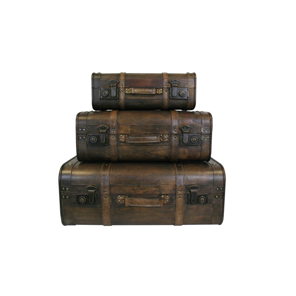 trunk suitcase set