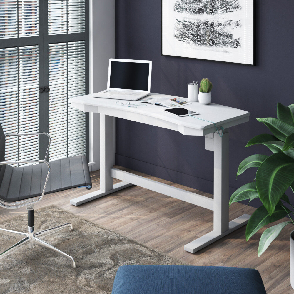 Latitude Run Analaura Electric Height Adjustable Standing Desk