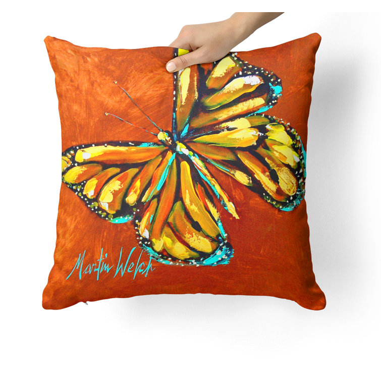 outdoor butterfly pillows