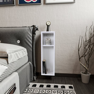 wayfair narrow bedside table