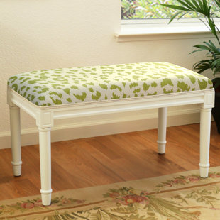Go to store & view more images House of Hampton Augustine Cheetah Wood Bench