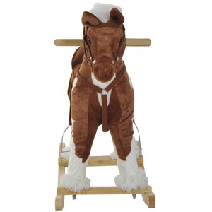 Plush Ride On Rocking Horse