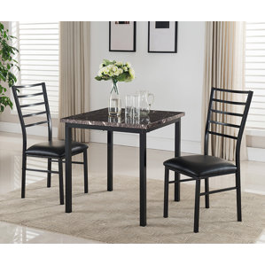 Kandi 3 Piece Dining Set by Latitude Run