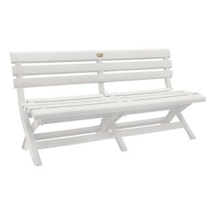 aluminium folding garden bench