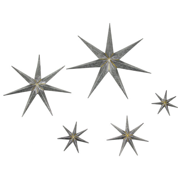 Rustic Metal Stars Wayfair