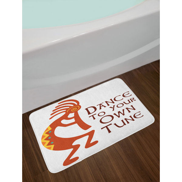East Urban Home Kokopelli Bath Rug Wayfair East Urban Home Kokopelli Bath Rug