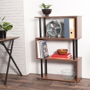 S Shaped Bookcase Wayfair