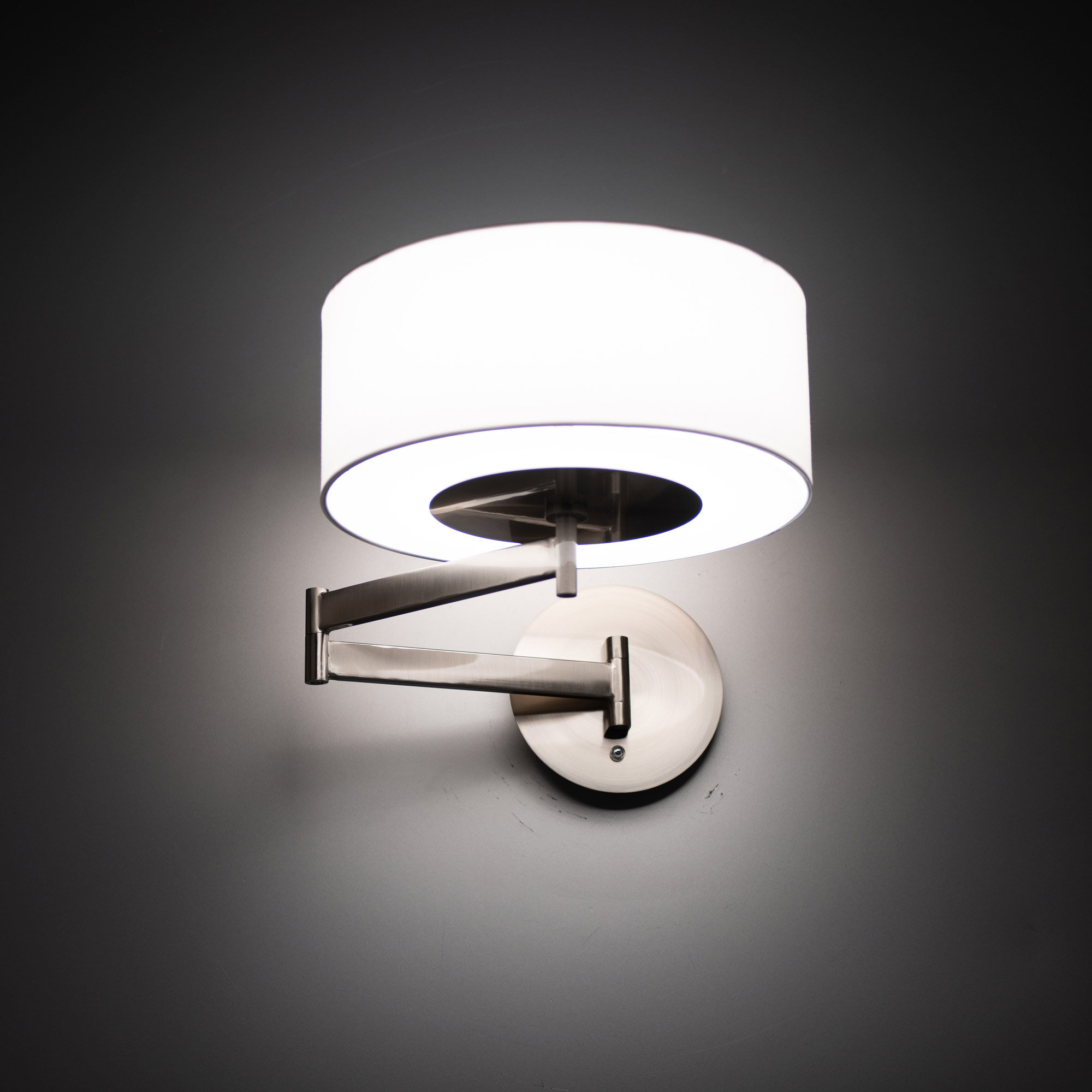 Everly Quinn Brookport 1 Light Led Dimmable Swing Arm Wayfair