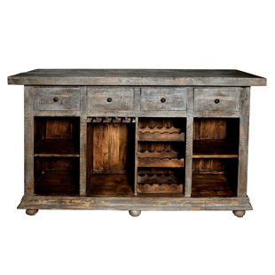 Go to store & view more images Loon Peak Rhoades 4 Drawer Bar Cabinet