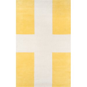 Chevalier Hand-Tufted Yellow Area Rug