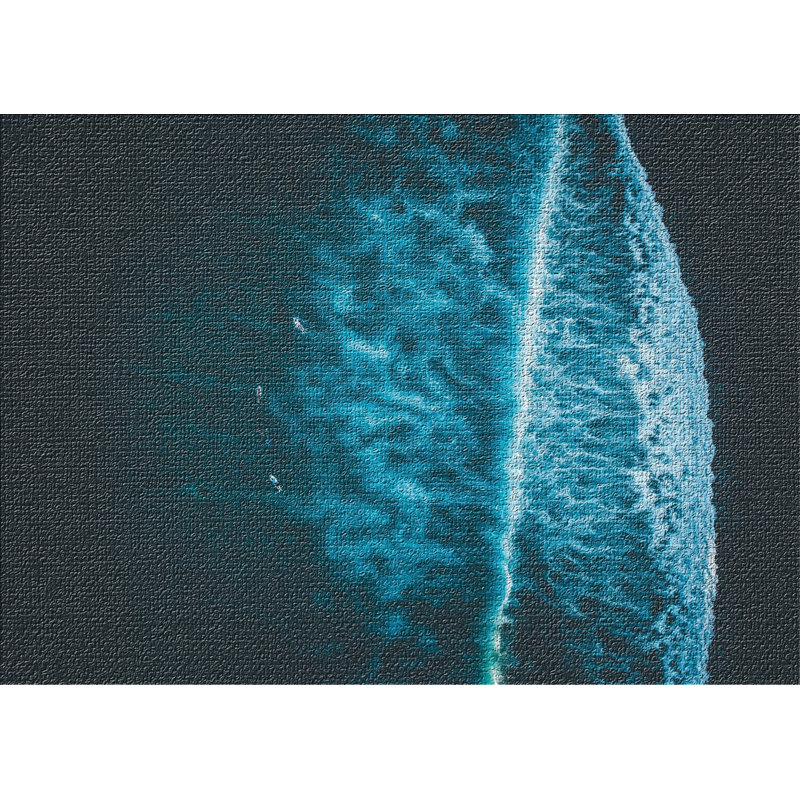 East Urban Home Aerial Shots From An Airplane 6 Blue Area Rug Wayfair