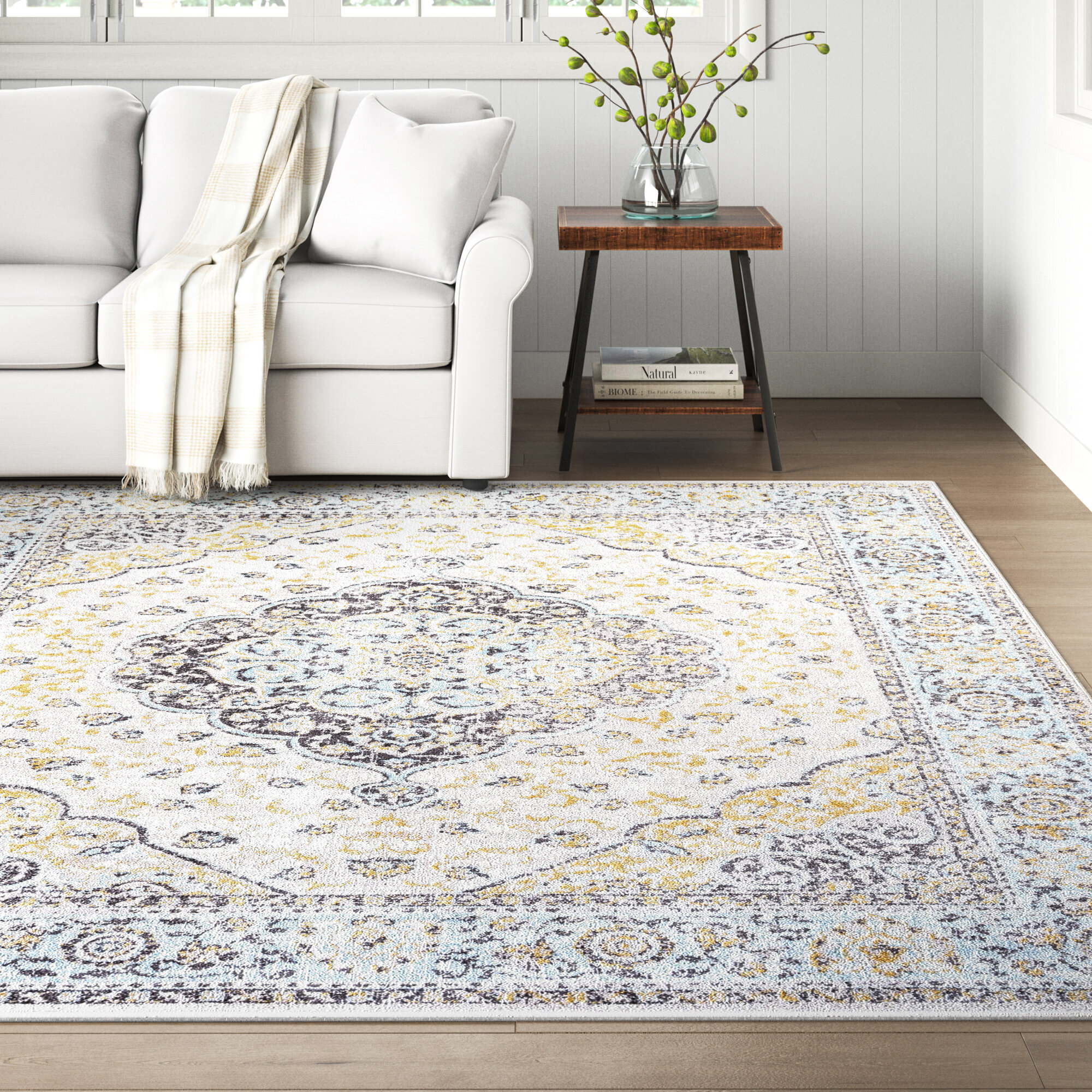 Traditional Flowerey Style Living Area Rugs Oriental Design Carpet Runners Mat