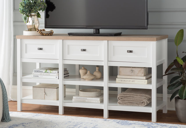 Farmhouse-Inspired TV Stands