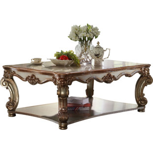 Go to store & view more images Mariana Bottom Shelf Wood Coffee Table by Astoria Grand