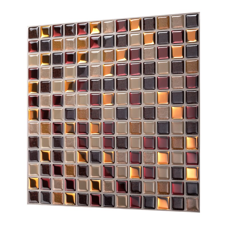 peel and stick mosaic tile