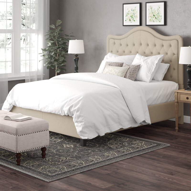 Darby Home Co Turin Upholstered Standard Bed & Reviews | Wayfair