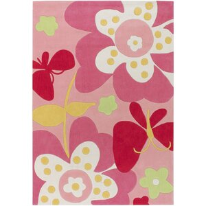 Roxana Baby Pink Area Rug