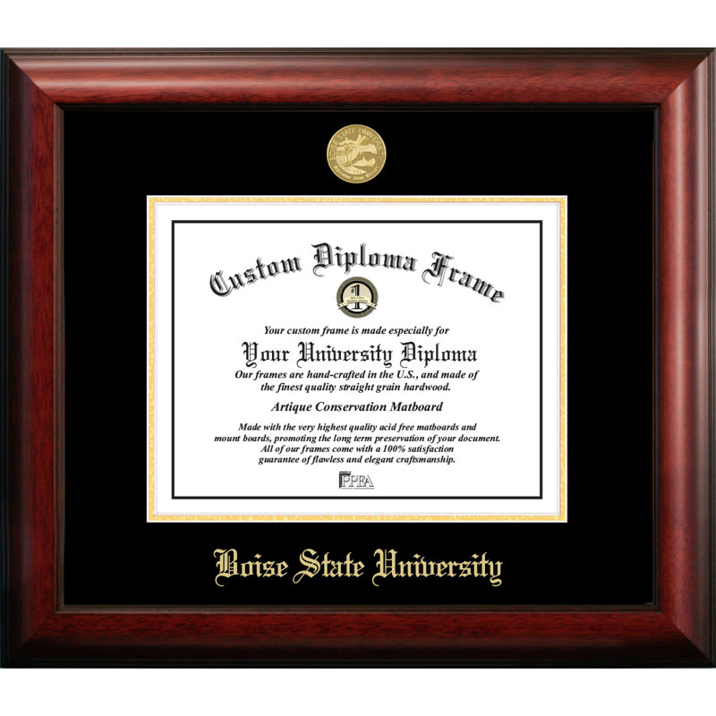 Campus Images Boise State University 14w x 11h Tassel Box and Diploma Frame