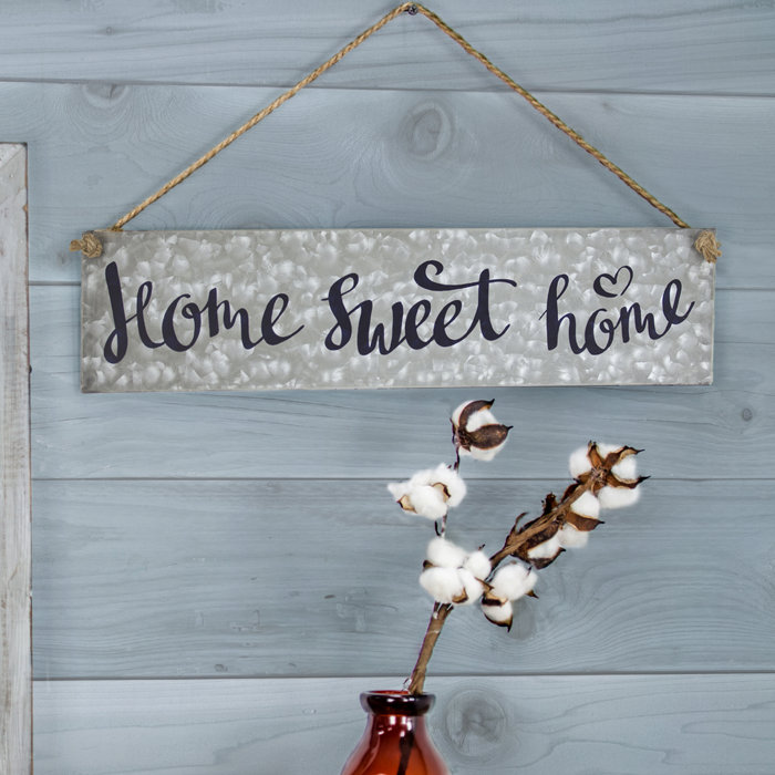 Love Sanctuary Canvas Art White Home Sweet Heart Modern Wall Decor