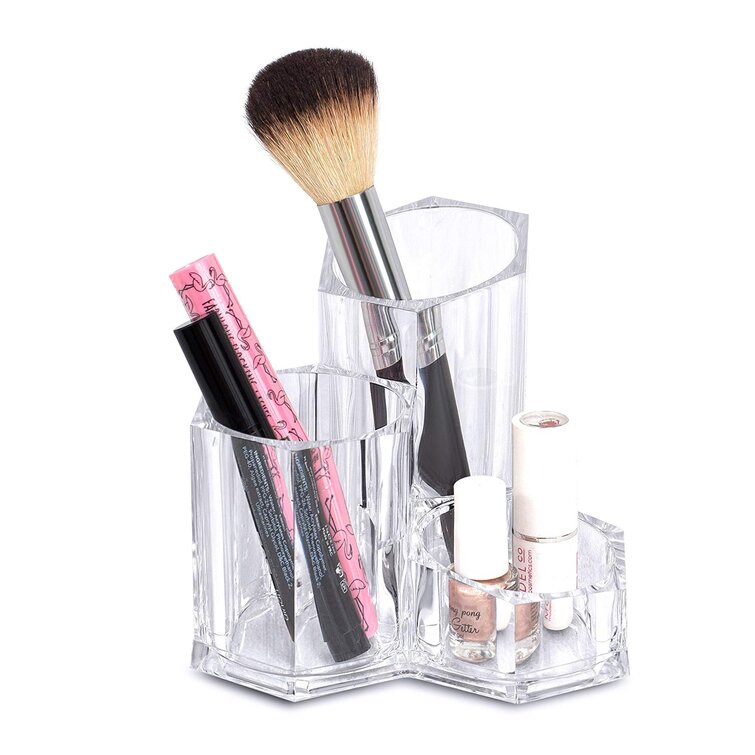 Lima Korst Pat Rebrilliant Abbotsford 3 Tiered Acrylic Cosmetic Makeup Organizer & Reviews  | Wayfair