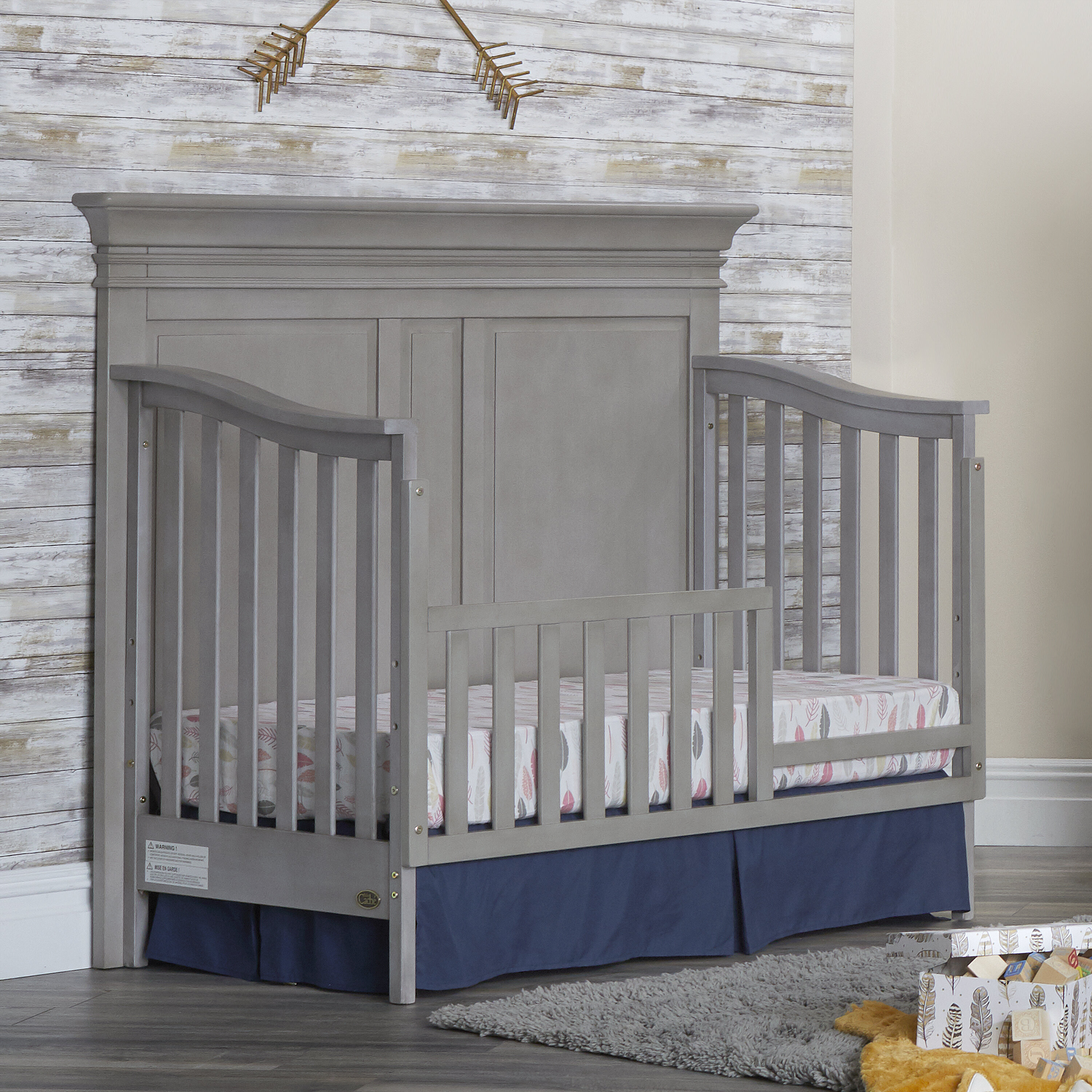 baby cache vienna ash gray