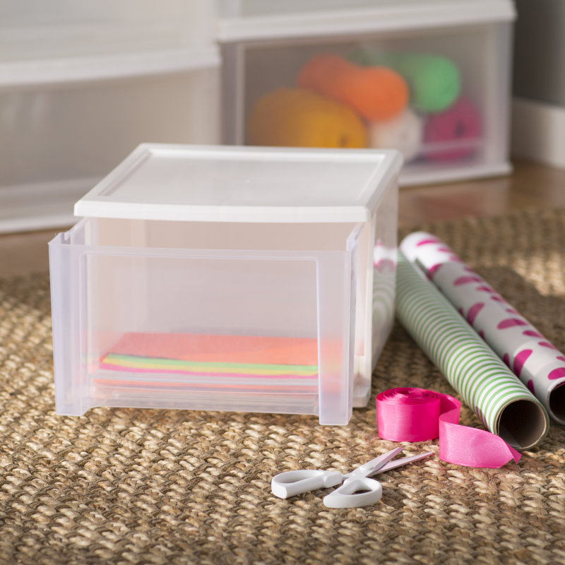 Wayfair Basics 20 5 W Stacking Storage Drawer Set Reviews Wayfair