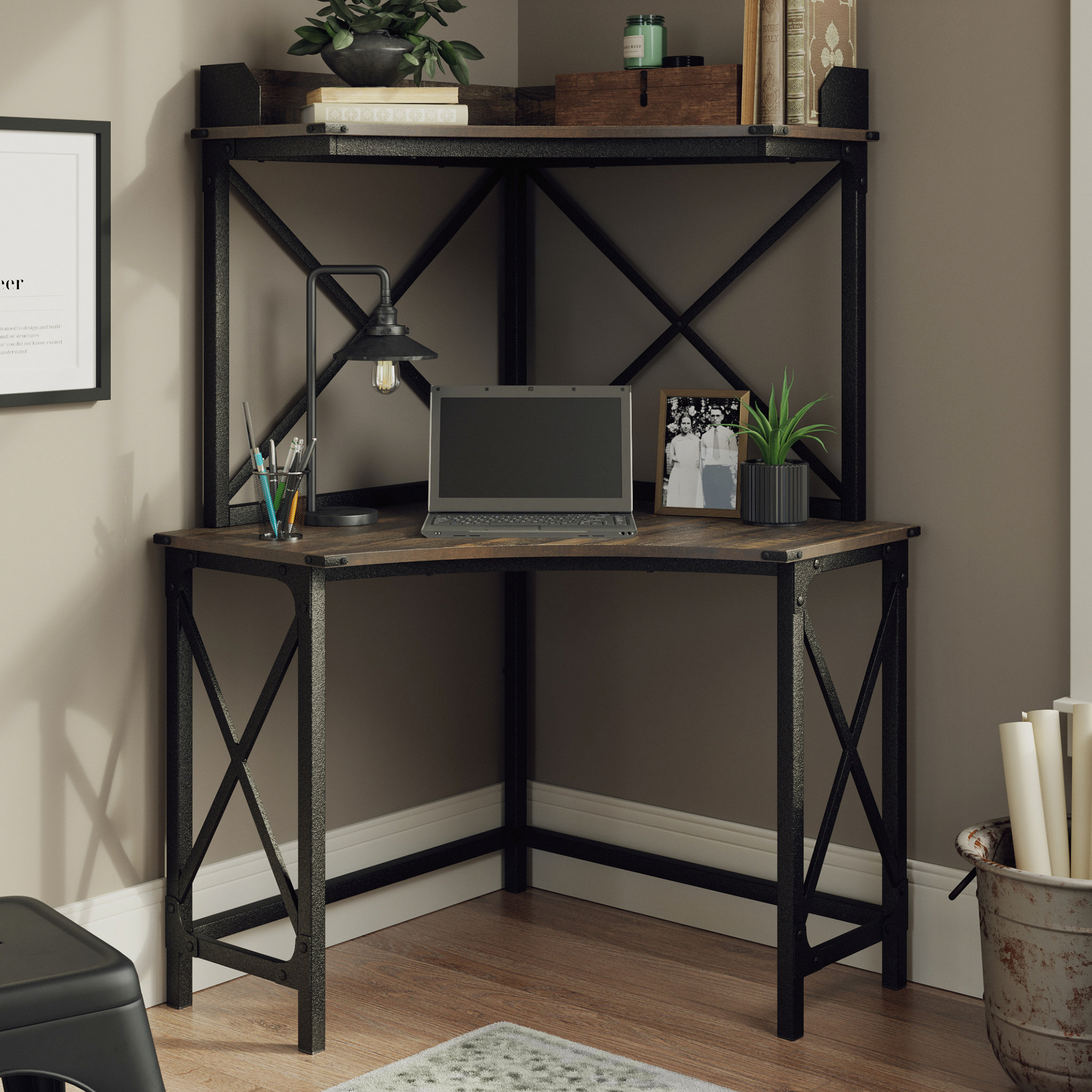 17 Stories Corner Desk Wayfair