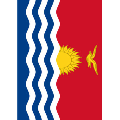 Kiribati Garden flag Toland Home Garden