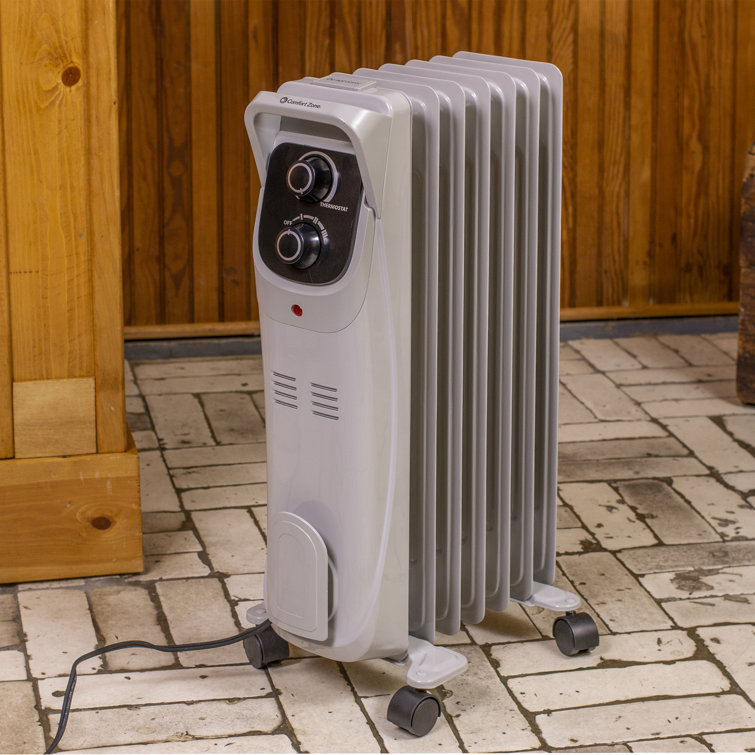 Comfort Zone 1500 Watt Electric Convection Radiator Heater & Reviews