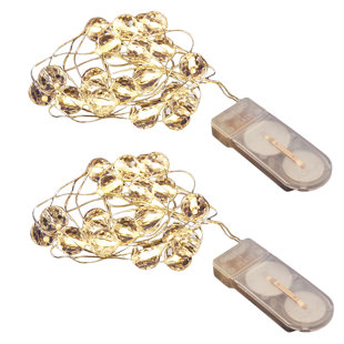 Best Battery Operated Submersible Mini 20 Light Fairy String Light (Set of 2) By LumaBase Outdoor Lighting Battery Operated Submersible Mini 20 Light Fairy String Light (Set of 2) By LumaBase Outdoor Lighting