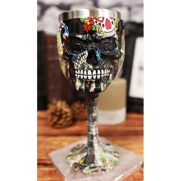 Skull Shot Wine Glass Crystal Double Layer Transparent Skull Pirate Wine Cup Drinking Ware Mugs Thick Base Creative Halloween Mug 
