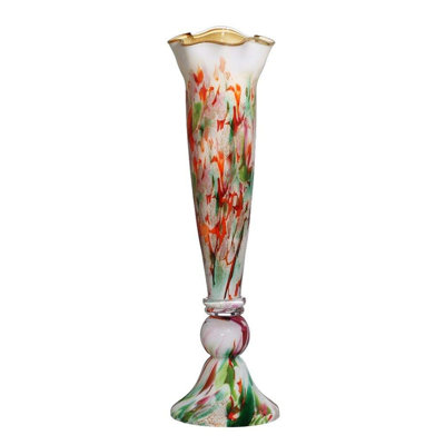 Golden 36'' Glass Table Vase