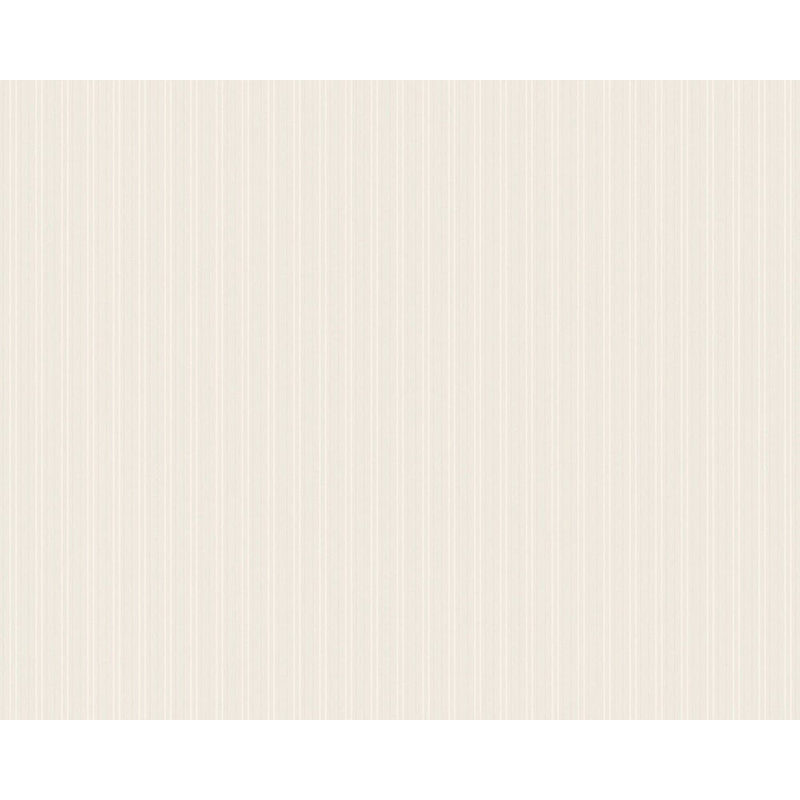 Blanc the Fascination of Elegant 33' L x 21" W Stripes Wallpaper Roll