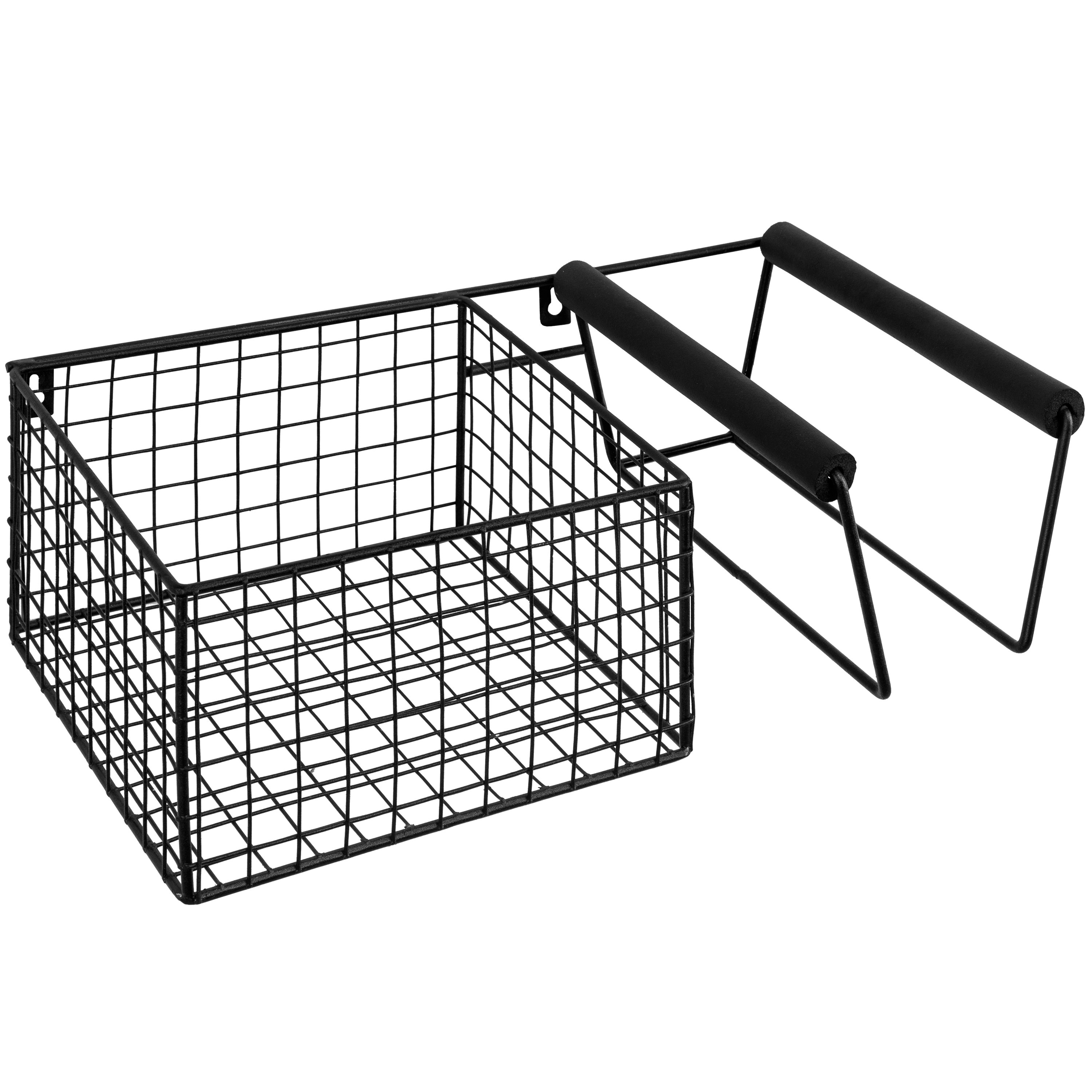 MyGift Tennis Racket Holder With Ball Storage Wayfair